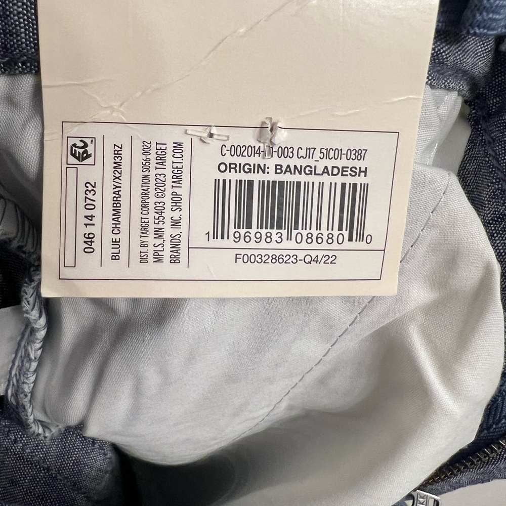 Cat & Jack Blue Flat Front Shorts - Picture 5 of 6